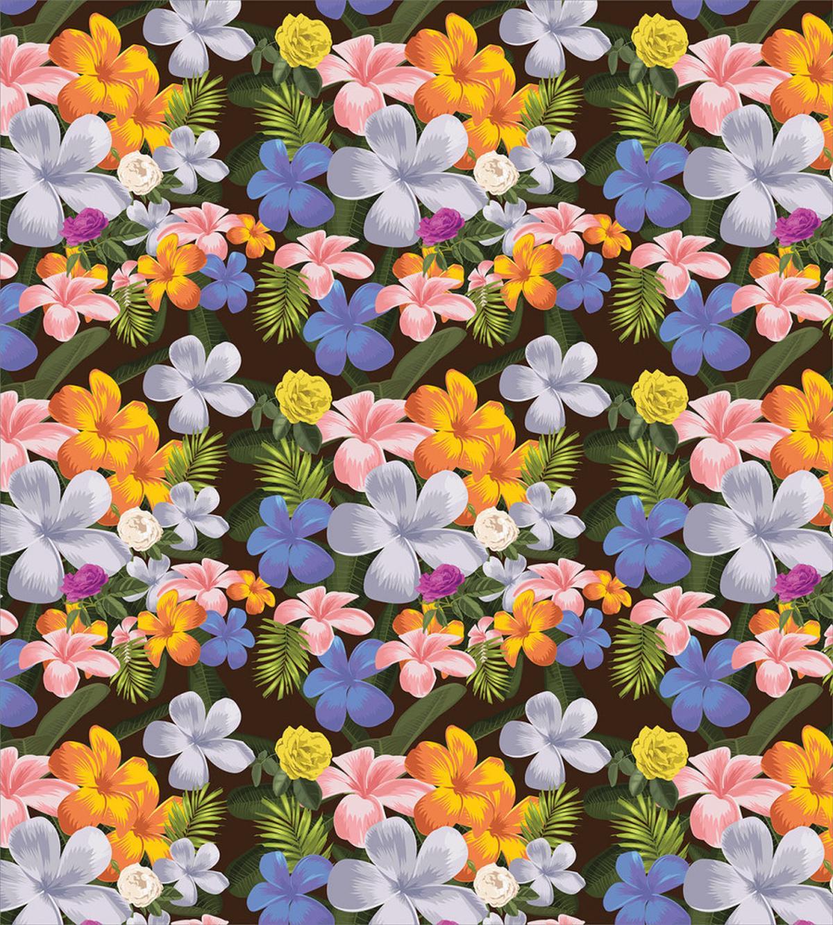 Colorful Various Flowers — Pattern