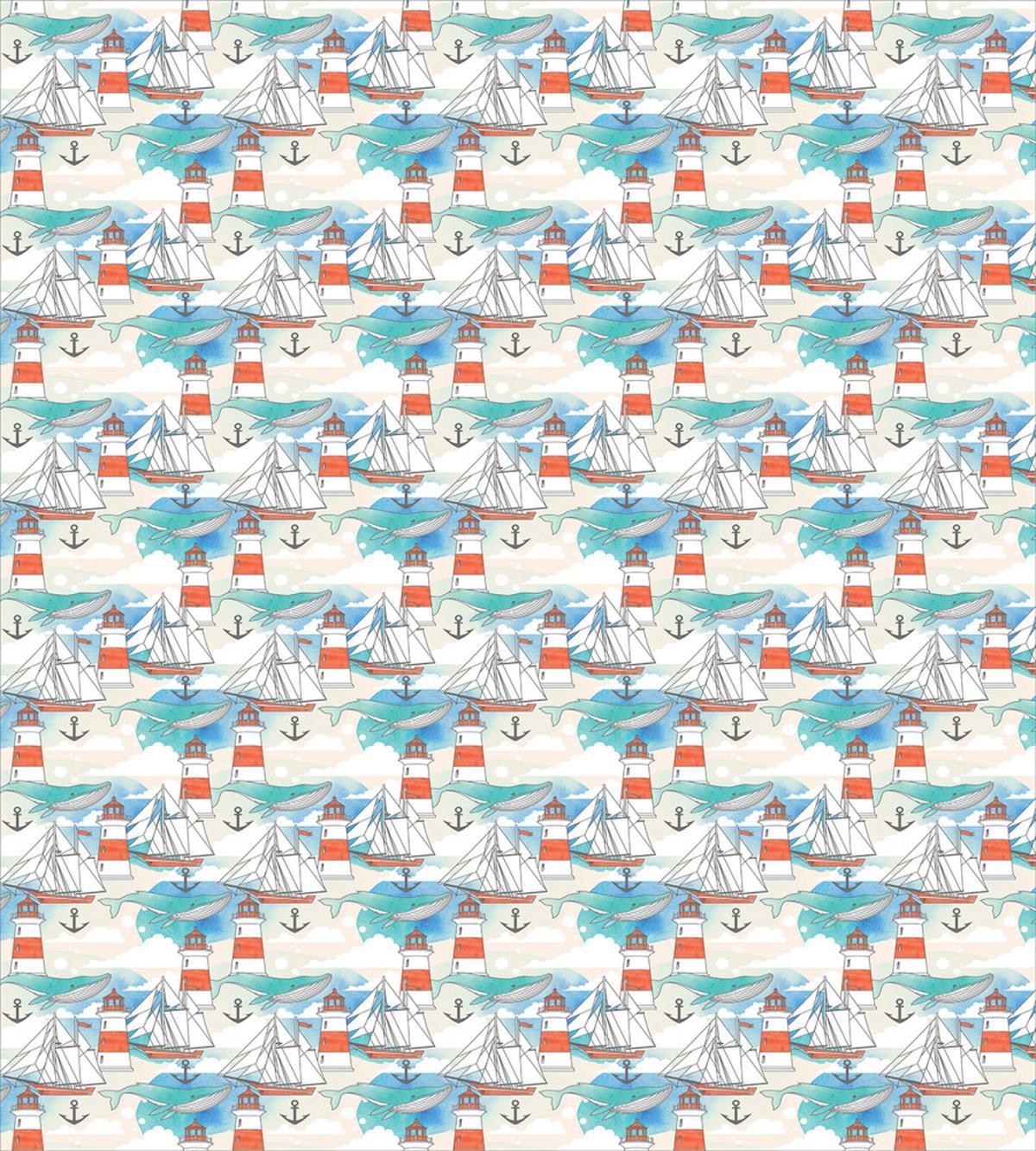 Nautical Whale Boats — Pattern
