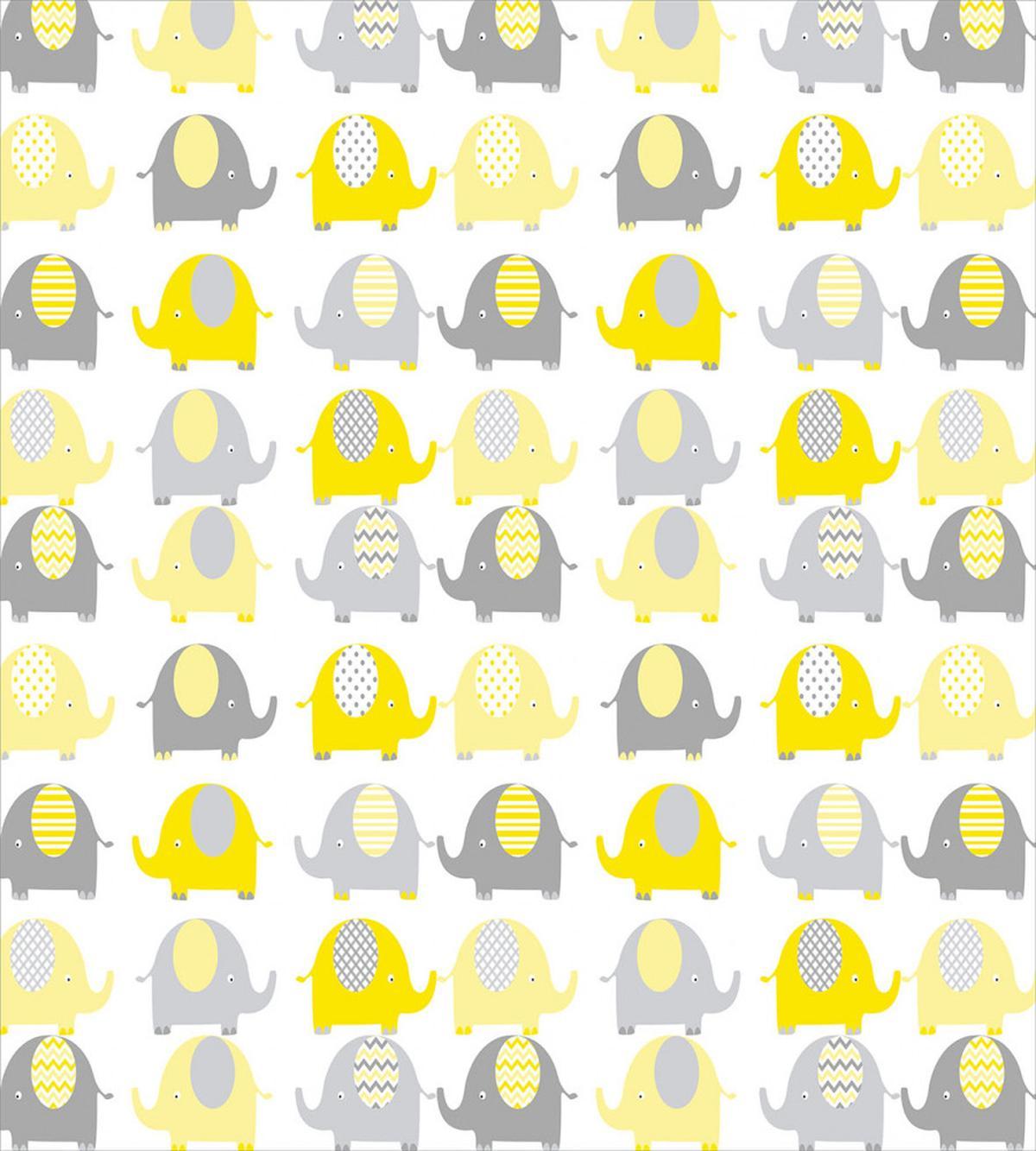 Cartoon Elephants Set — Pattern