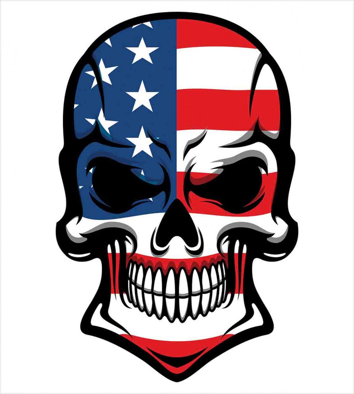 Scary Skull Art — Pattern