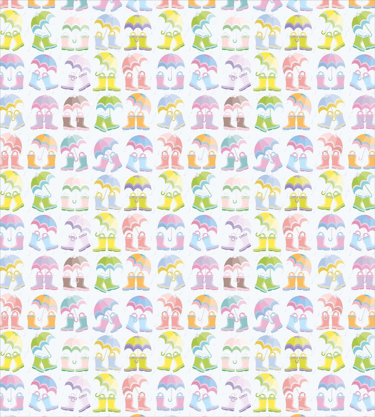 Fall Season Boots and Rain — Pattern