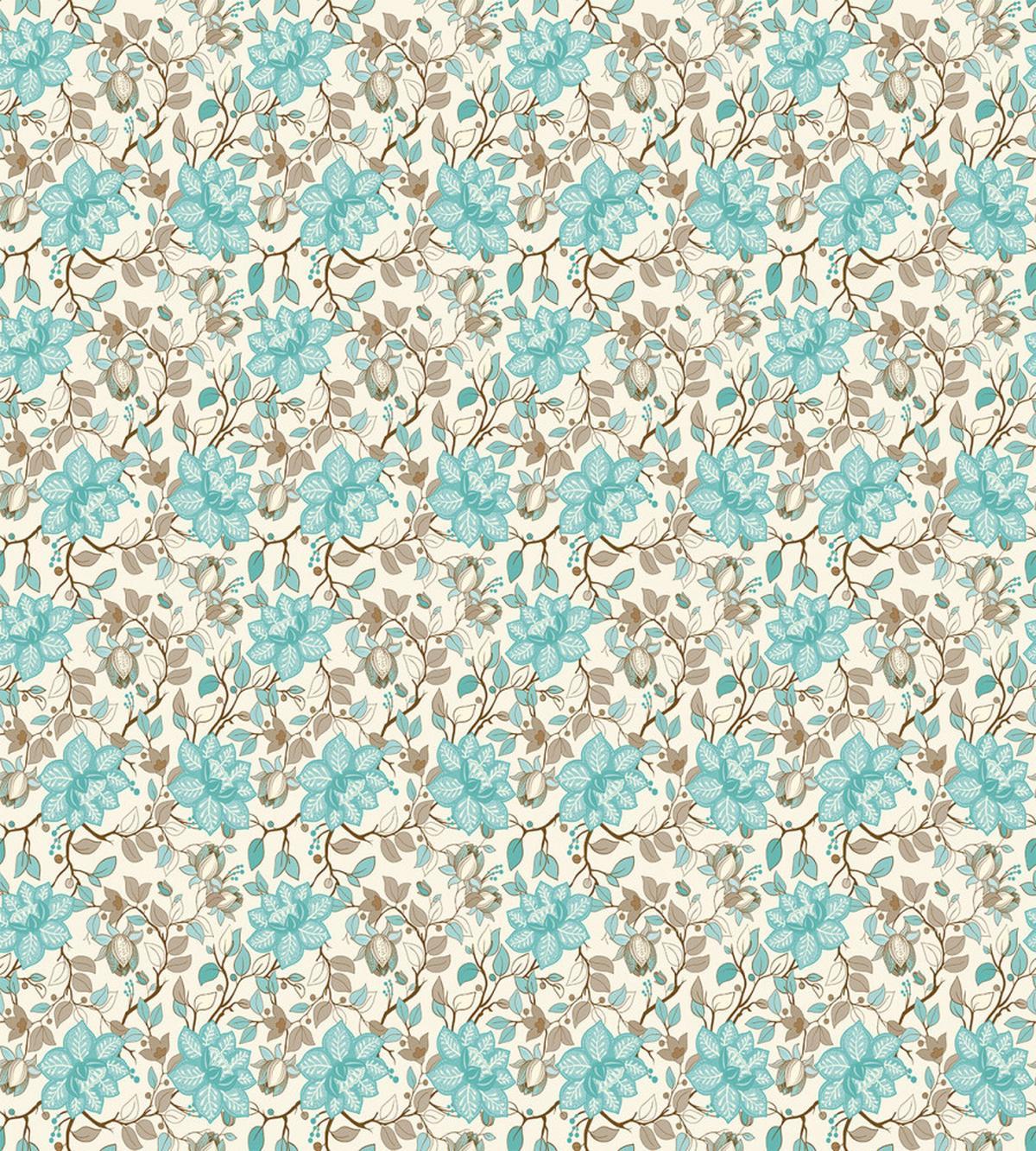 Delicate Flower Branches — Pattern