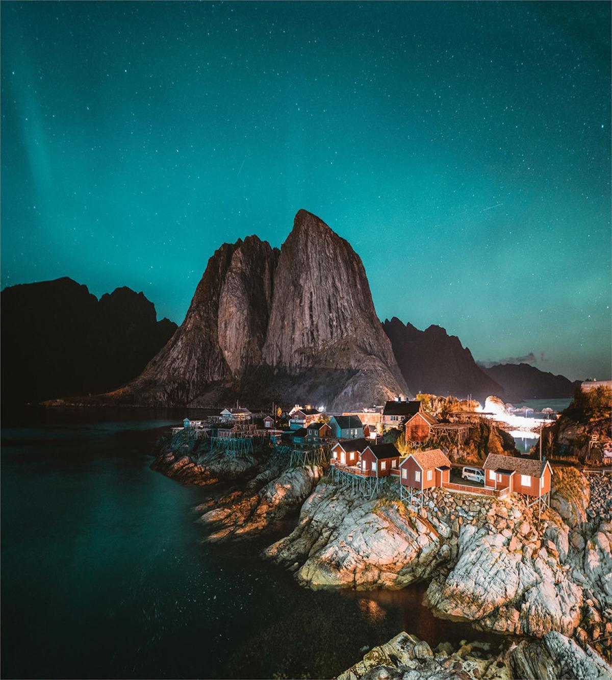 Aurora Borealis Norway — Pattern
