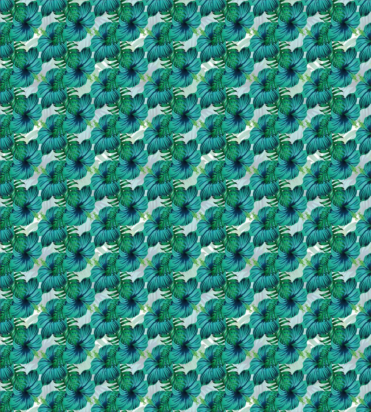 Aloha Summer Leaves Hibiscus — Pattern