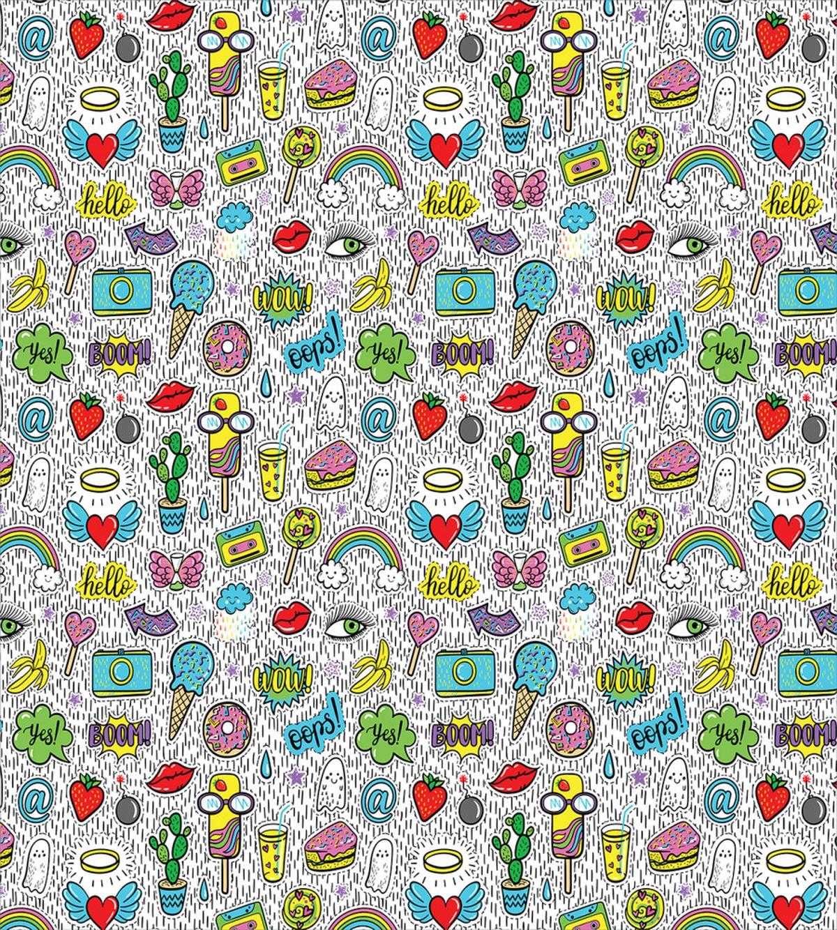 Pop Art Cartoon — Pattern