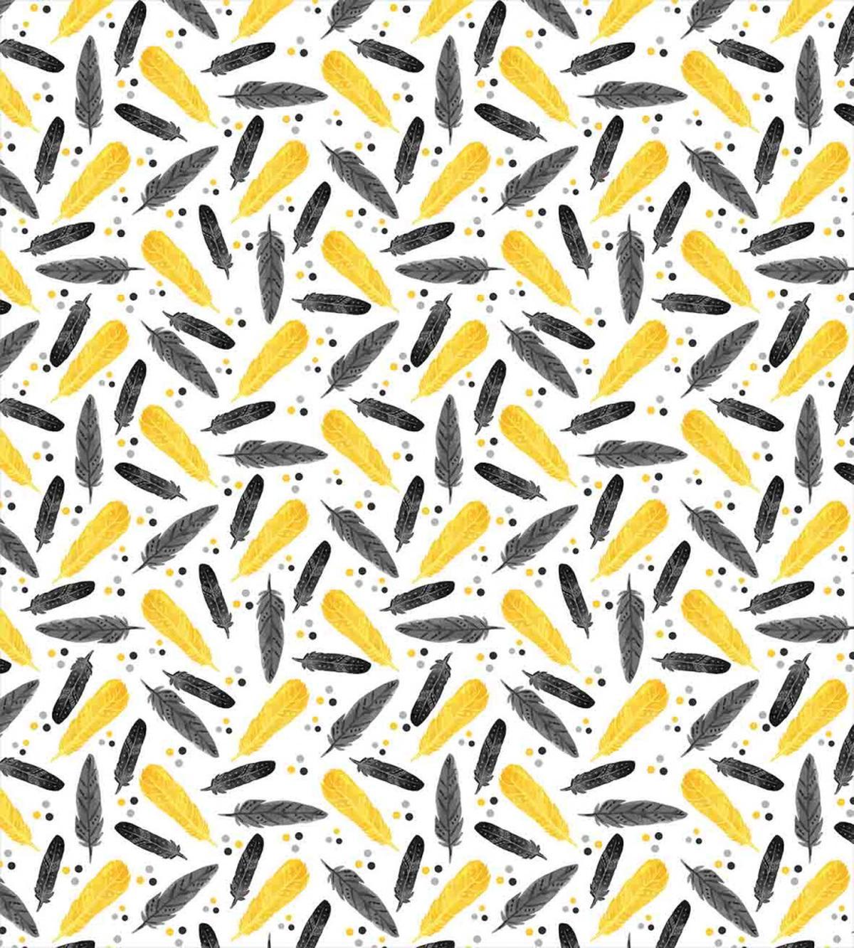 Feathers Retro Dots — Pattern
