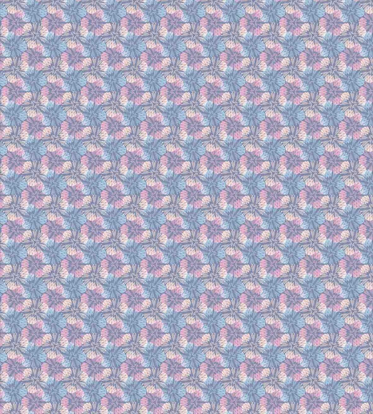 Abstract Colorful Dandelion — Pattern