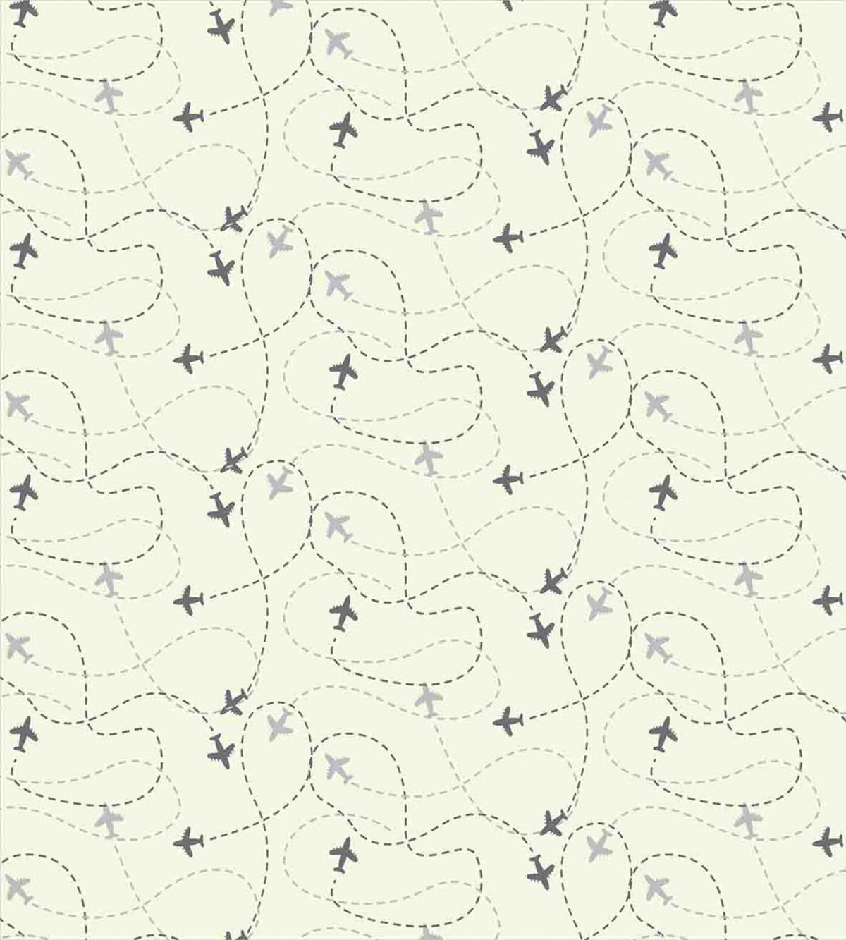 Airline Map Flight Trip — Pattern