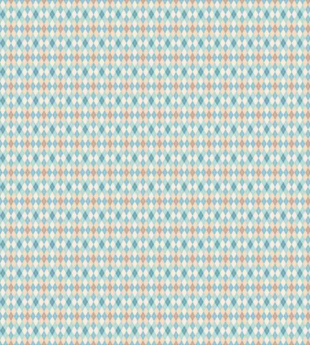 Pastel Rhombus Retro — Pattern