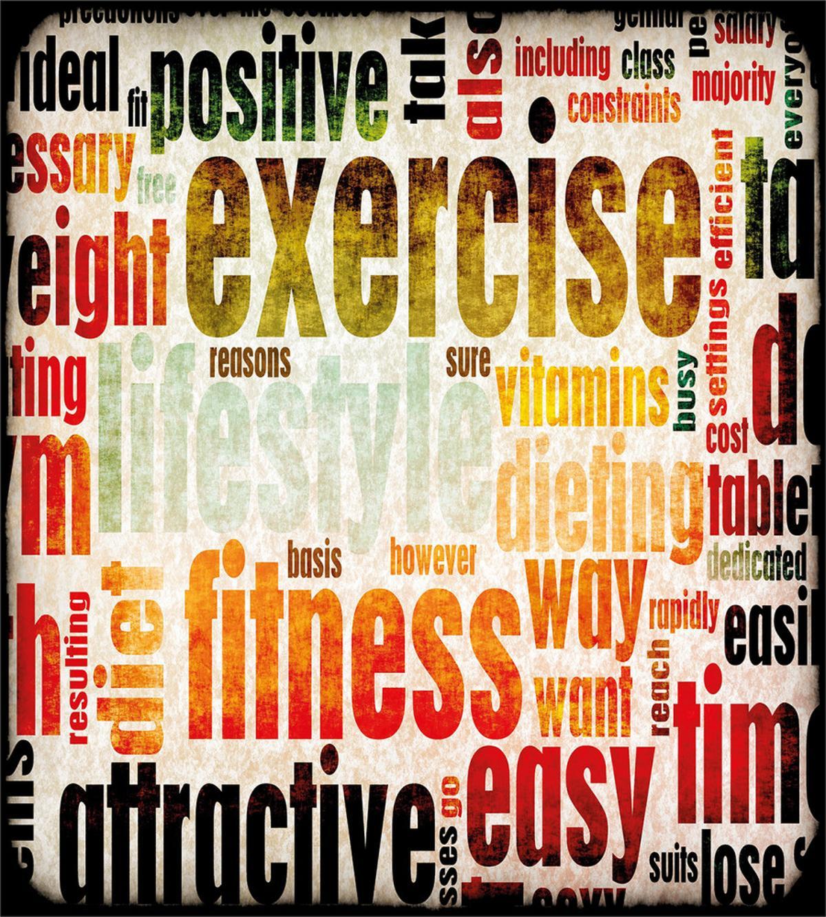 Grunge Frame with Words — Pattern