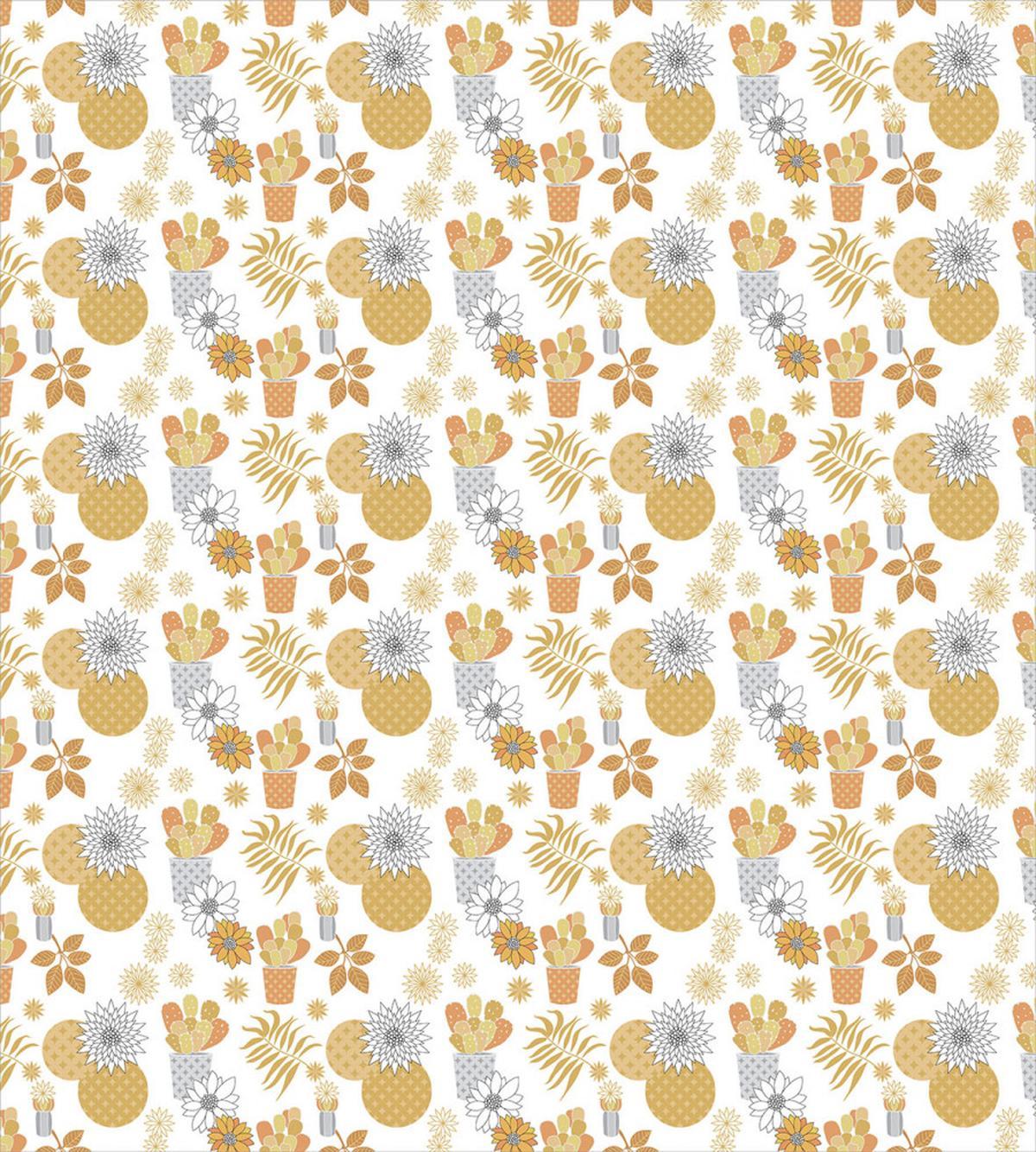 Succulent Plants Flower Pots — Pattern