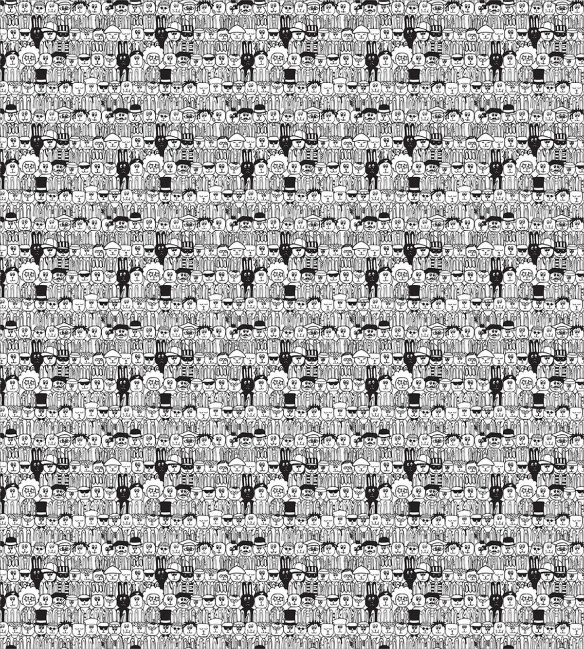 Comic Funny Rabbits — Pattern
