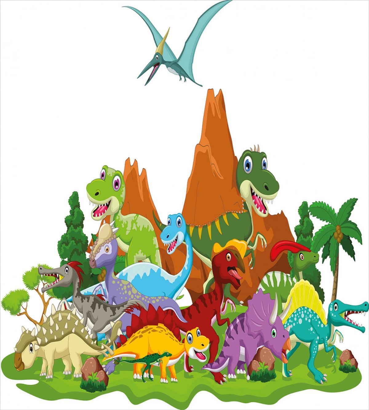 Funny Creatures Trees — Pattern