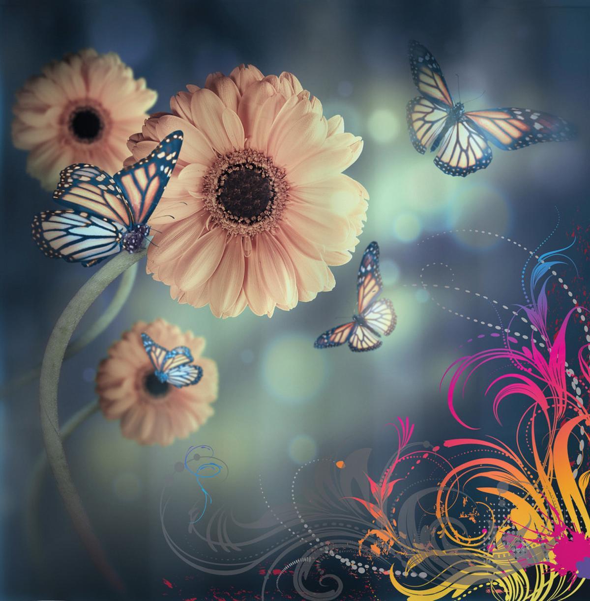 Gerber Petals Butterflies — Pattern