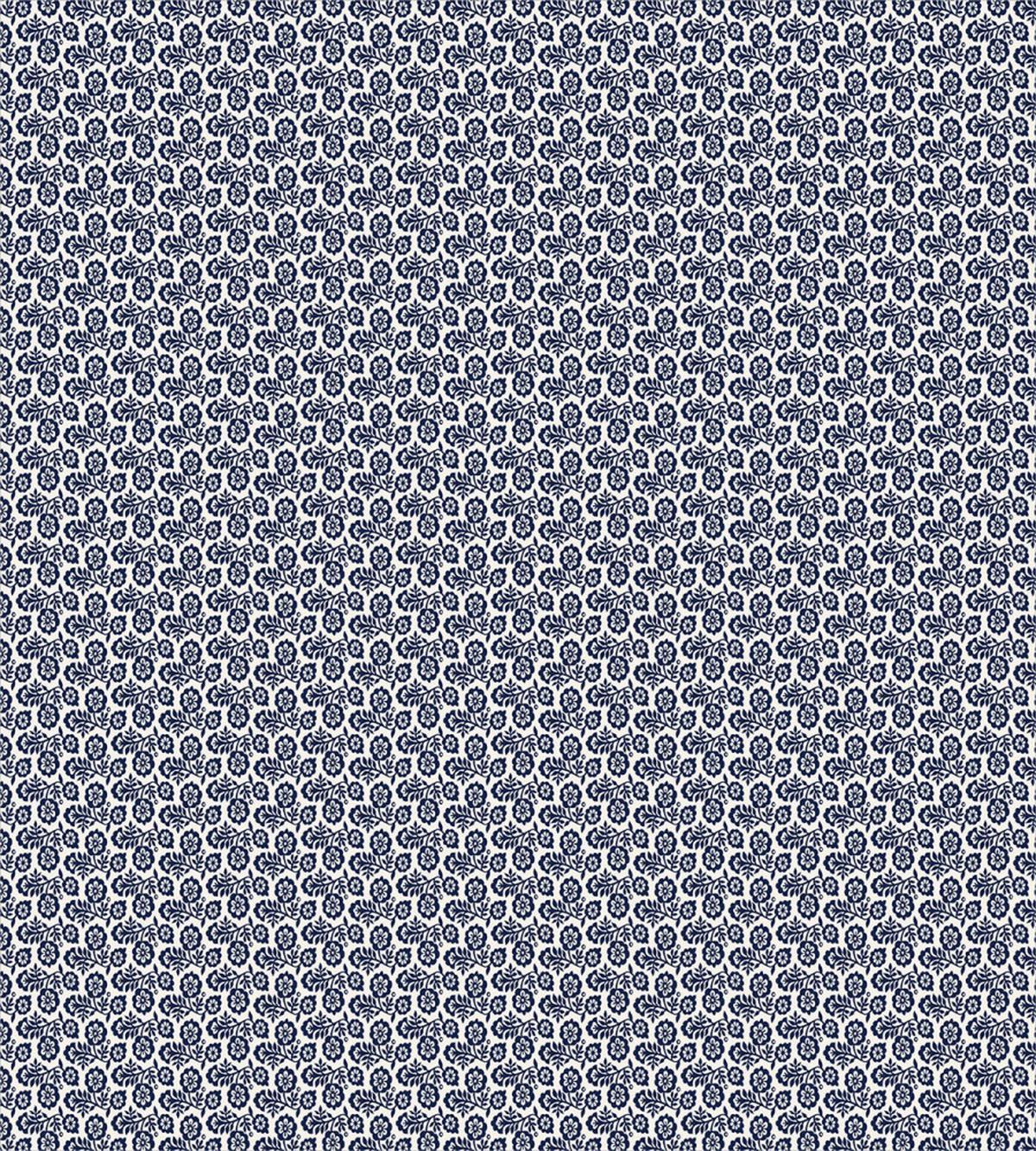 Monochrome Flowers Motifs — Pattern