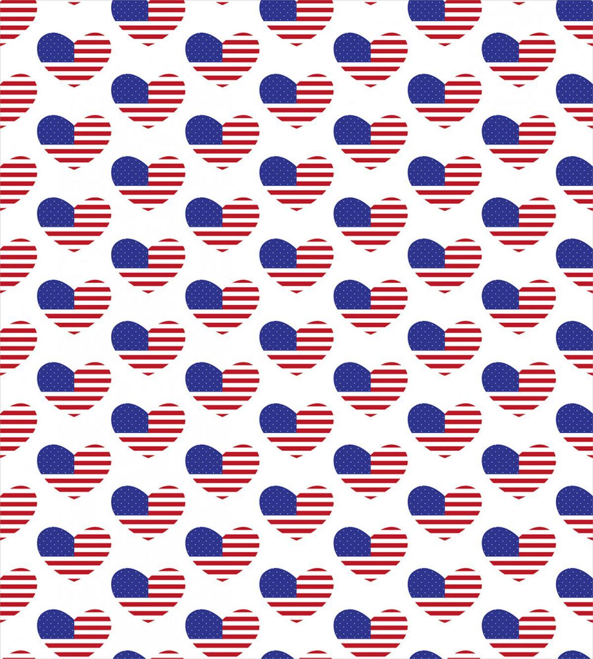 Heart Shaped Flags — Pattern