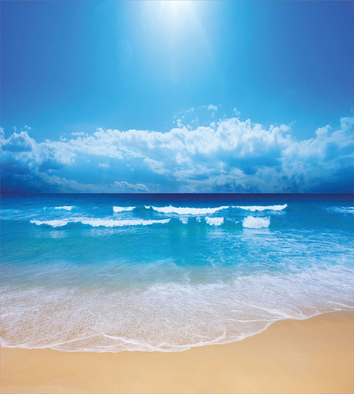 Cloudy Sky in Sea Summer — Pattern