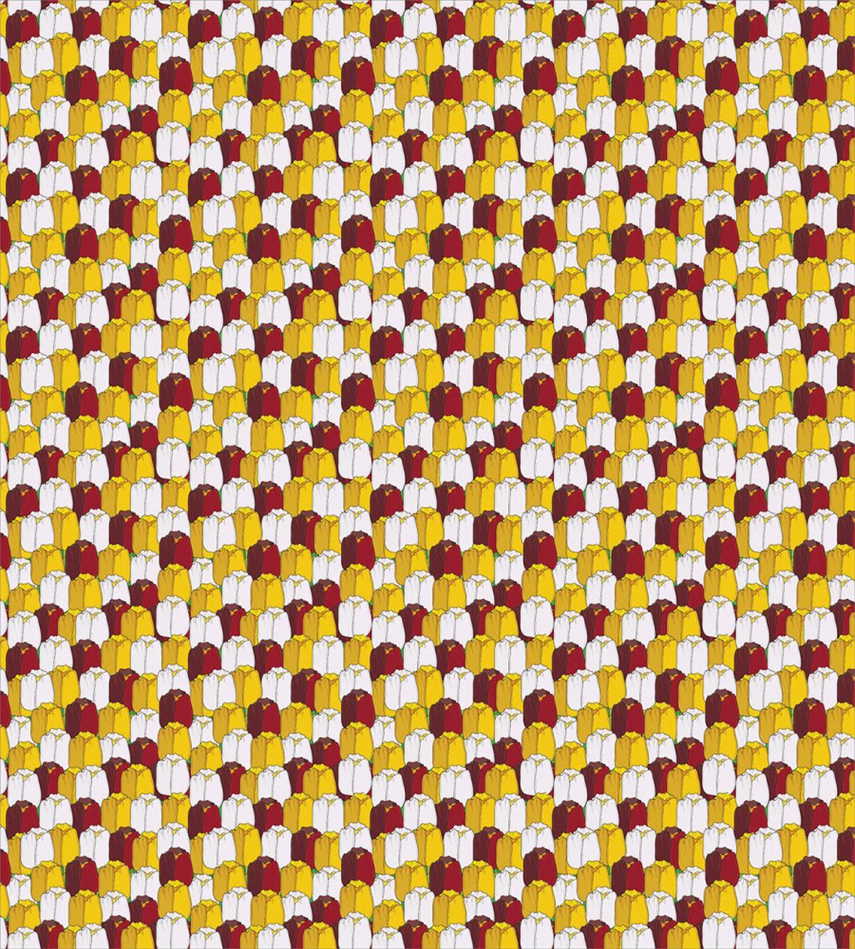 Digital Scenery of Tulips — Pattern