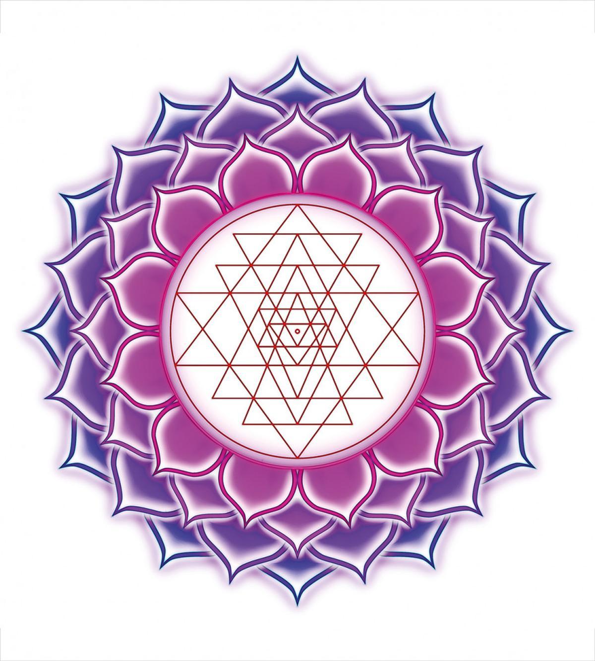 Mystical Yantra Mandala — Pattern