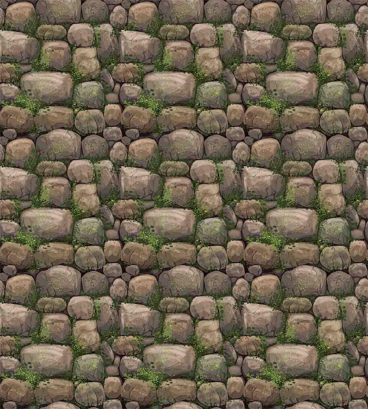 Stones Covered with Moss — Pattern