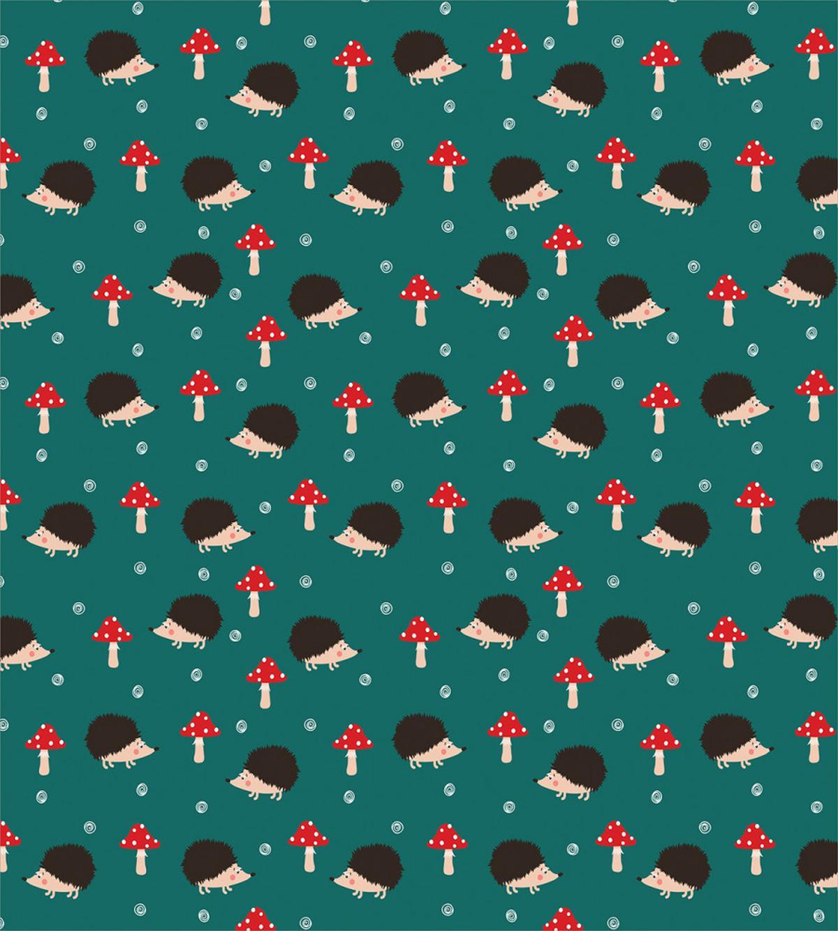 Forest Life Mushrooms — Pattern