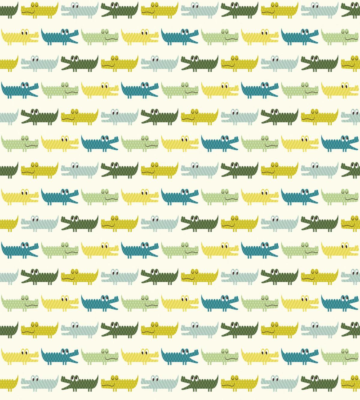 Crocodile Funny Faces — Pattern