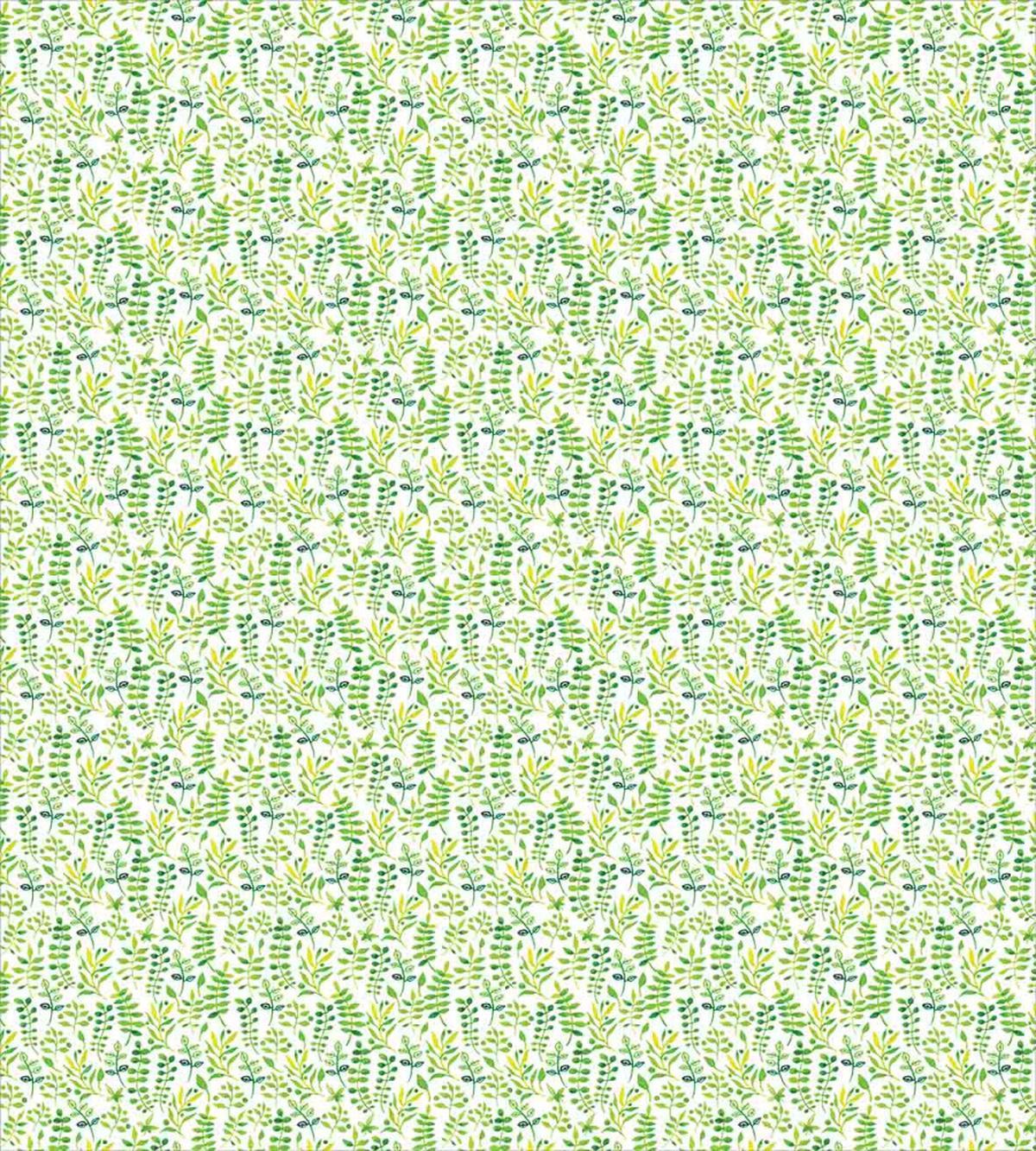 Watercolor Leaves — Pattern