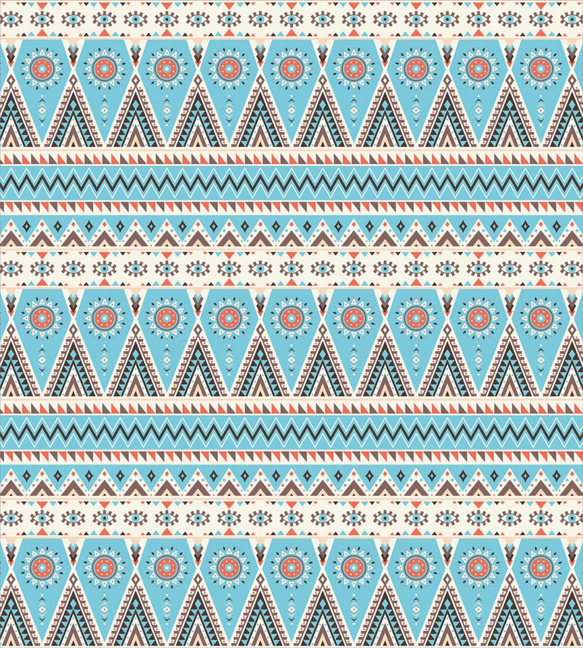 Geometric Themed Striped Art — Pattern