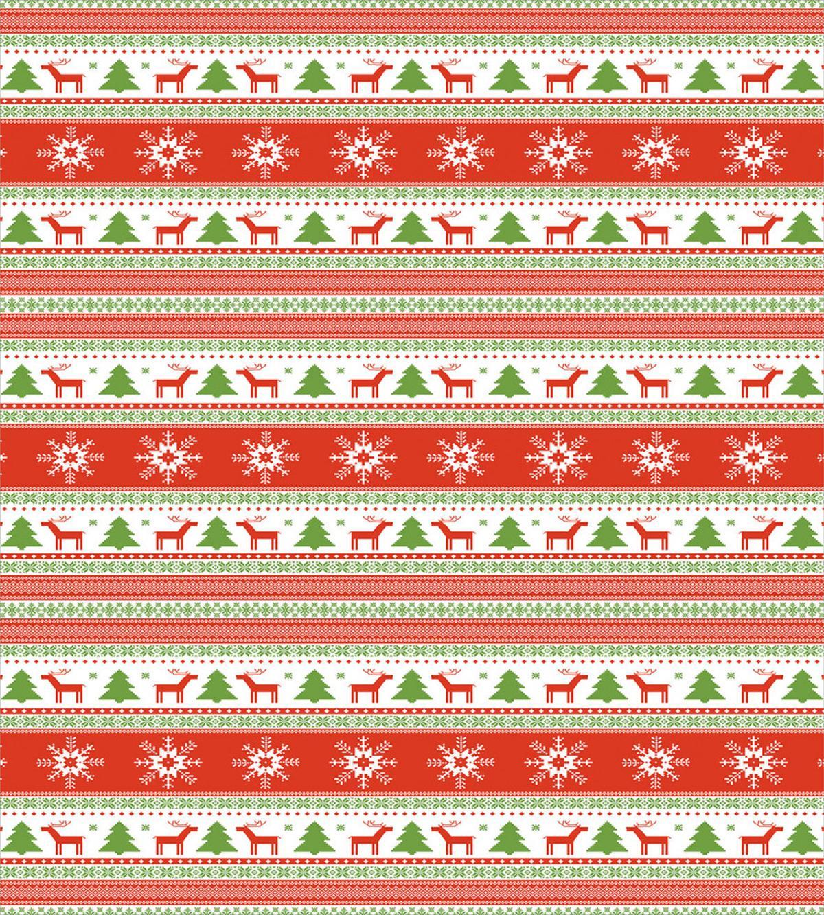 Reindeer Snowflake — Pattern