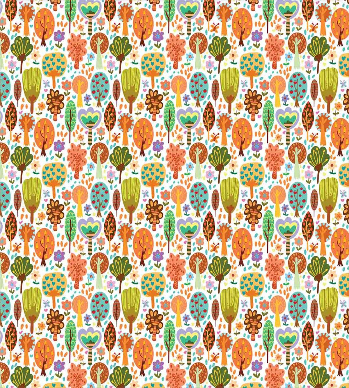 Spring Nature Habitat — Pattern