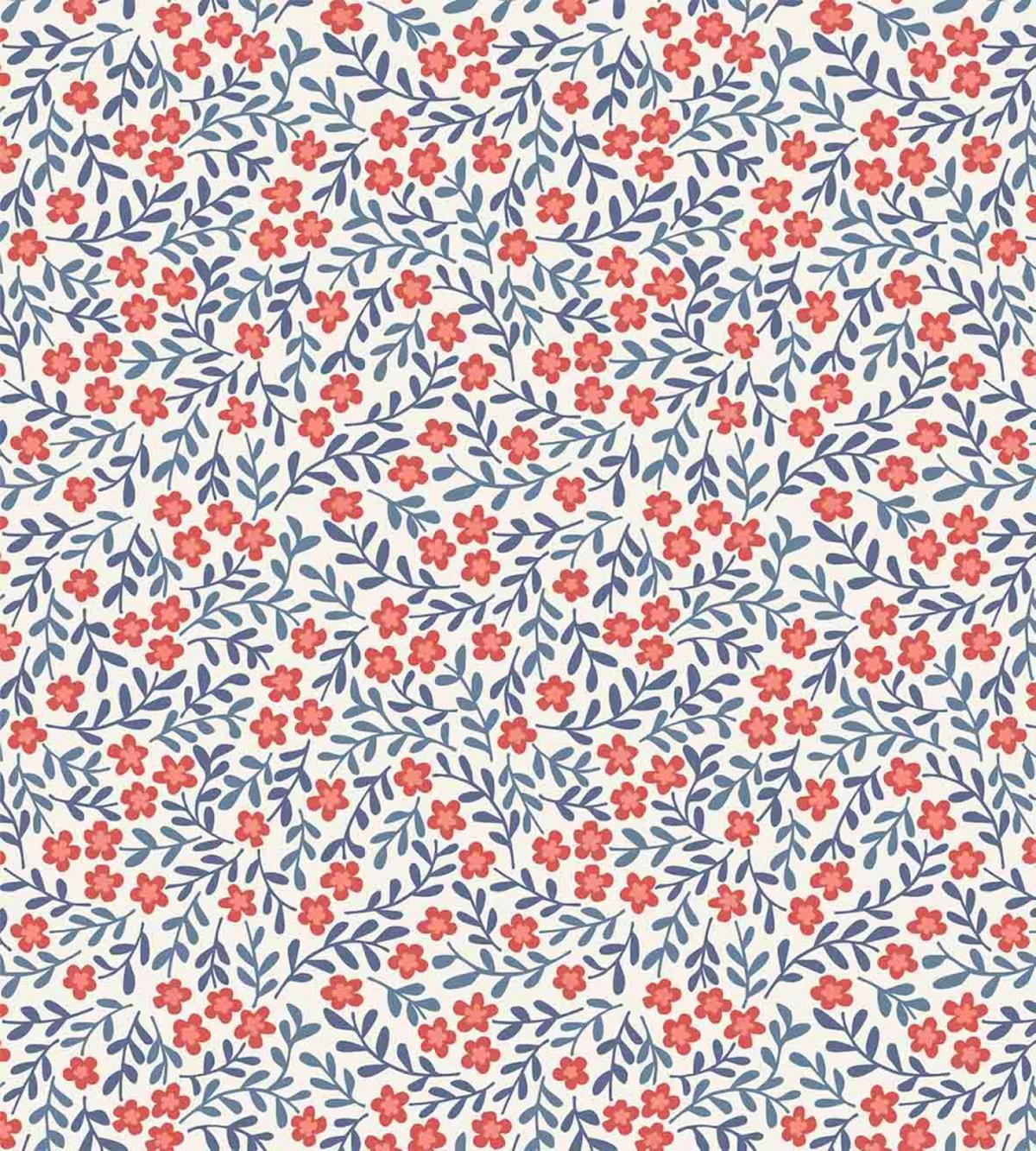 Retro Bohemian Floral — Pattern