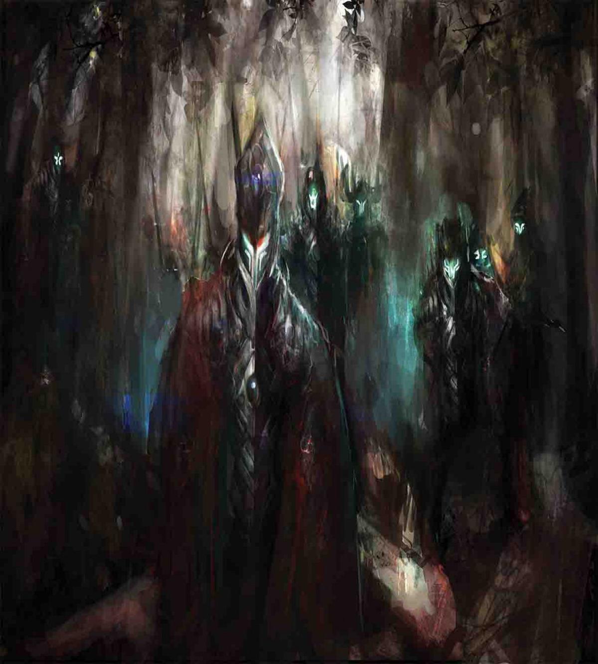 Dark Forest Robots — Pattern