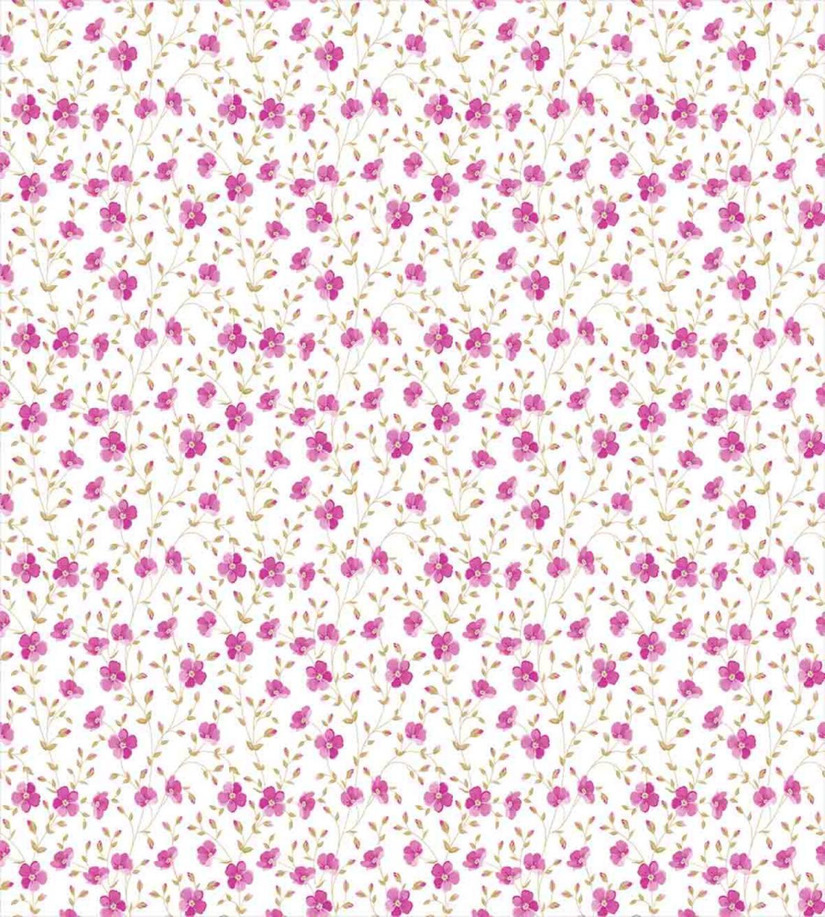 Girly Curly Stems — Pattern
