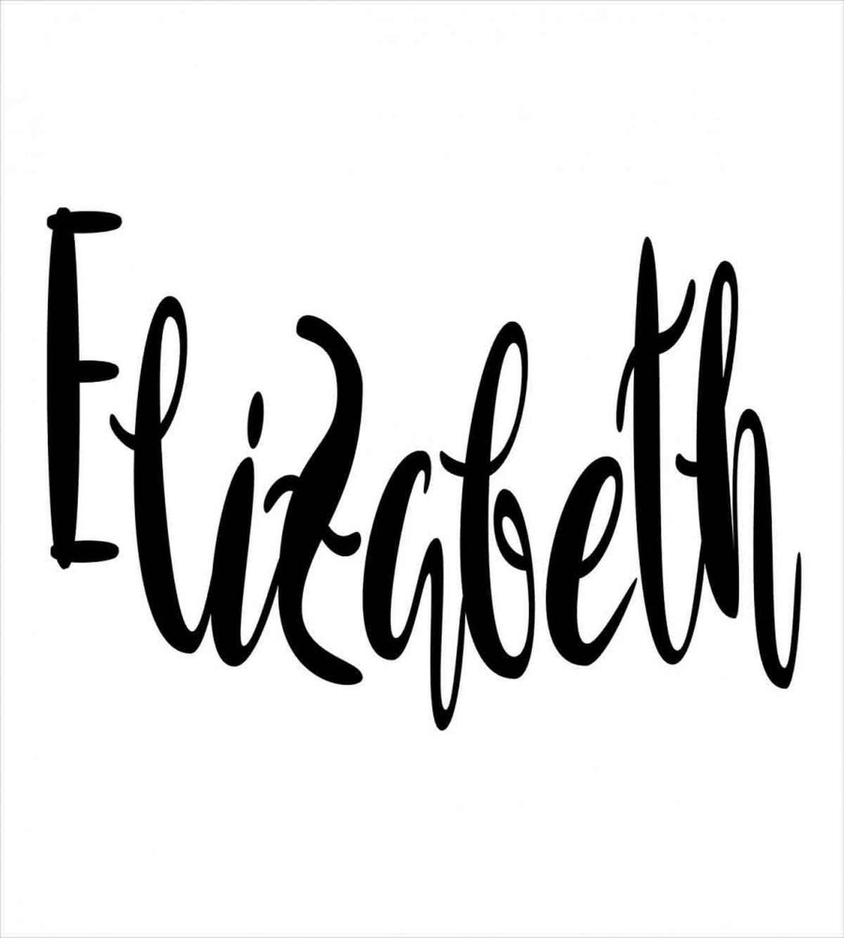 Monochrome Letters — Pattern