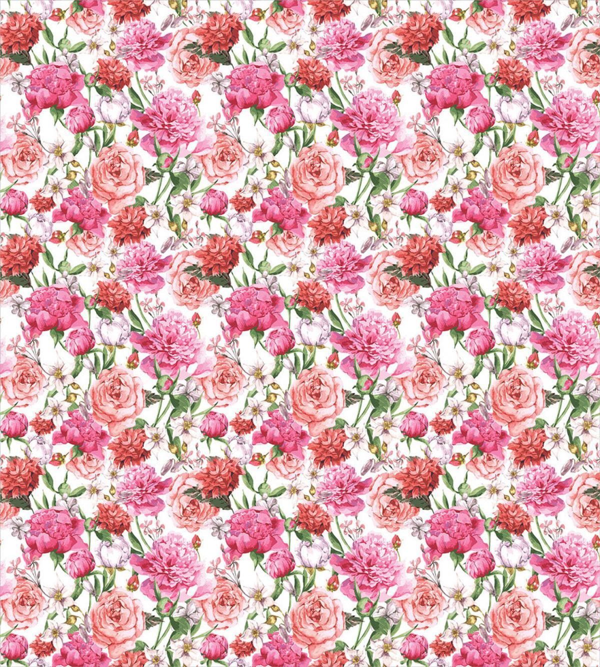 Spring Garden Roses — Pattern
