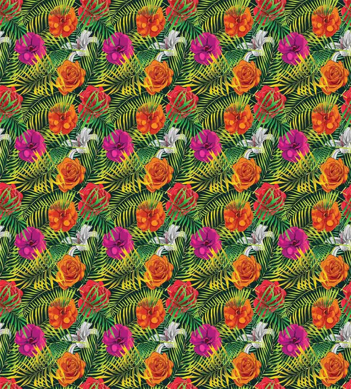 Palm Jungle Leaves Floral — Pattern