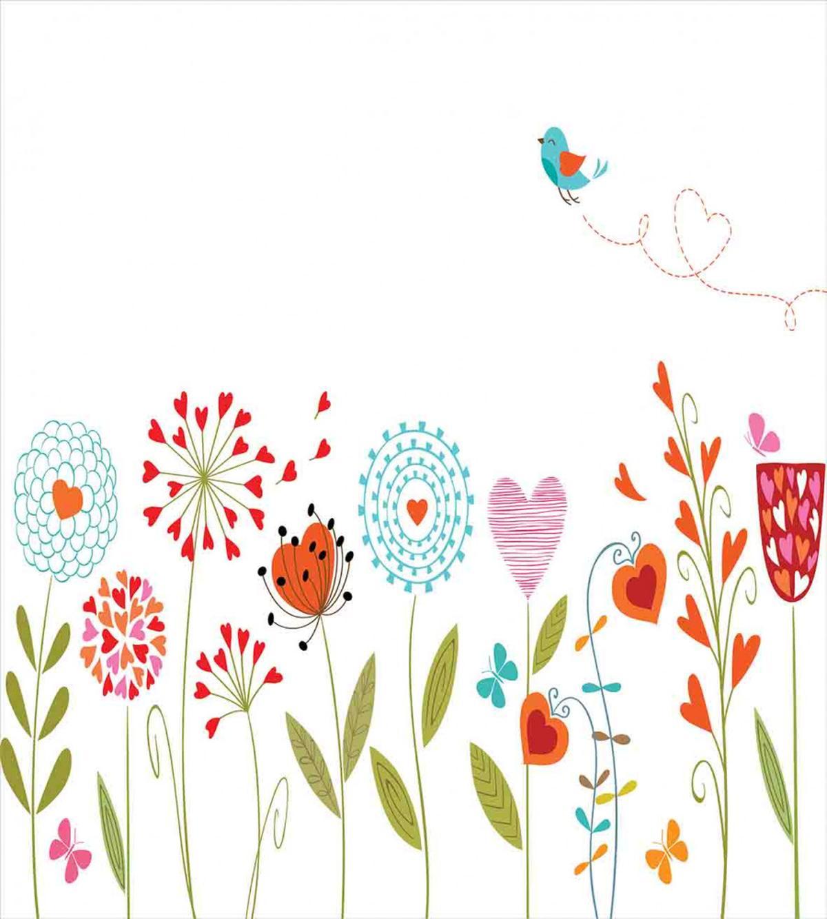 Romantic Hearts Design — Pattern