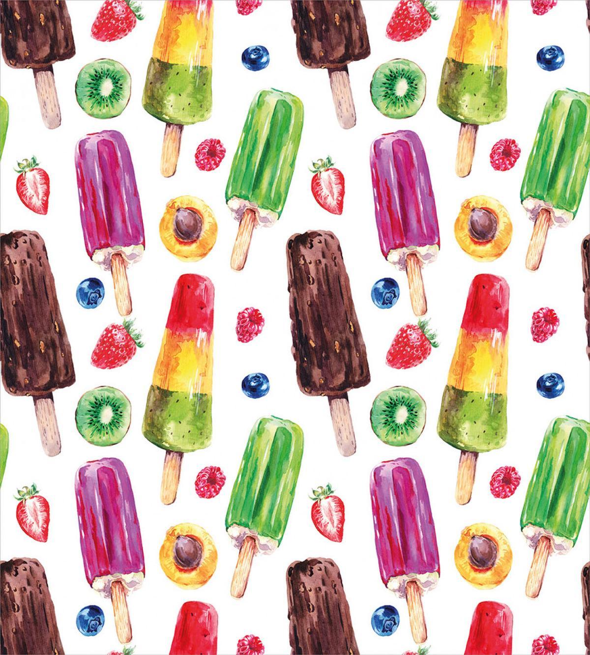 Vivid Ice Creams — Pattern