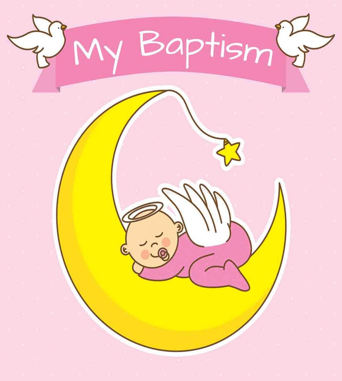 Moon Baby Girl Sleeping — Pattern