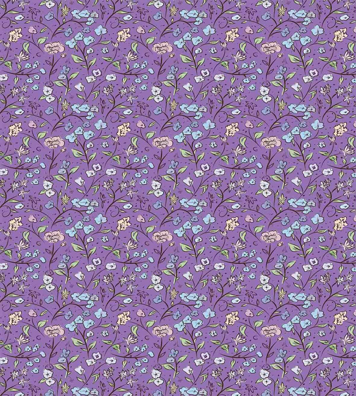 Retro Floral Spring — Pattern