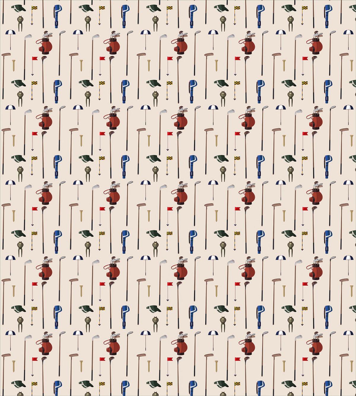 Club and Ball Sport Themed — Pattern