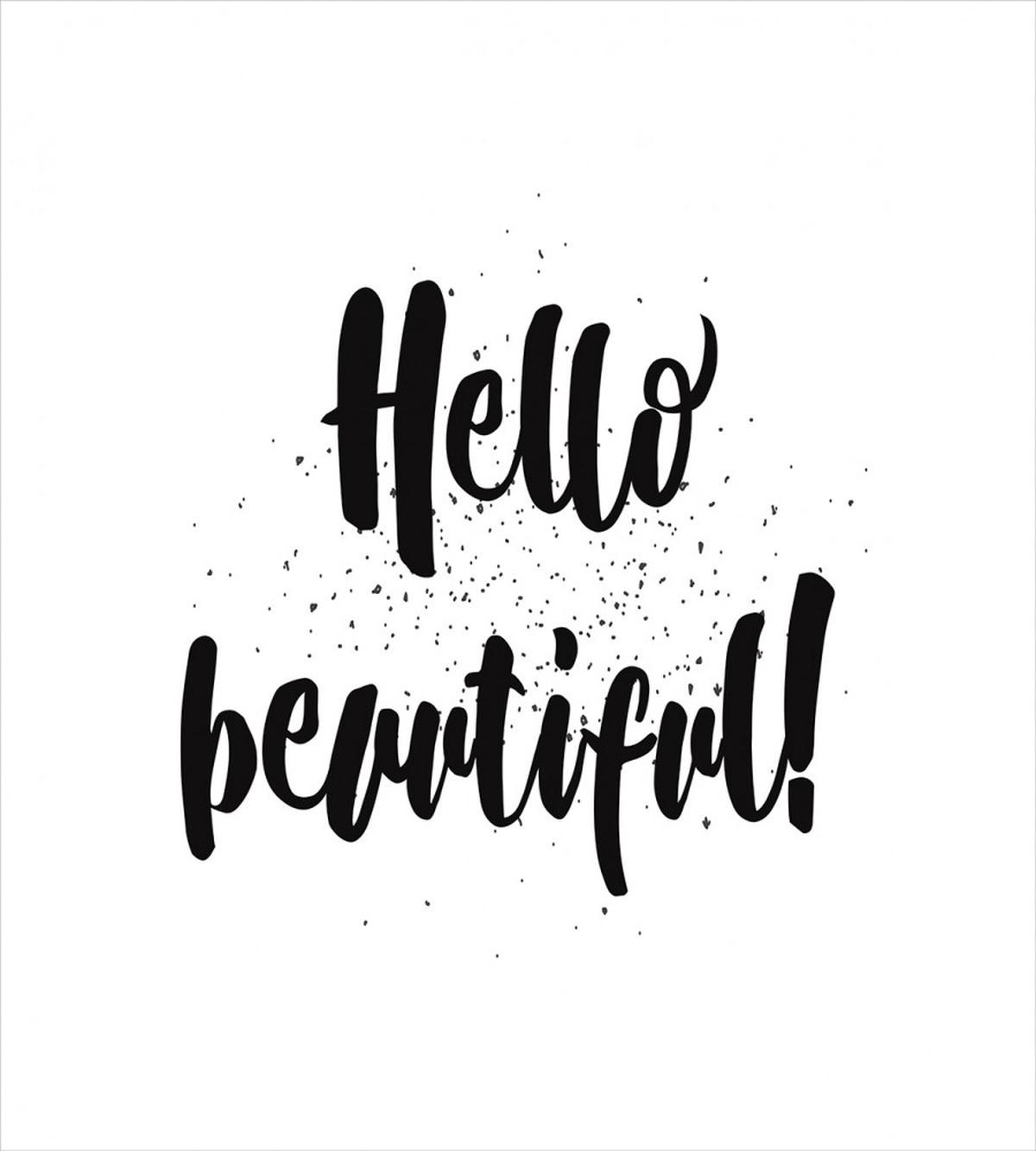 Hand Letters Tiny Dots — Pattern