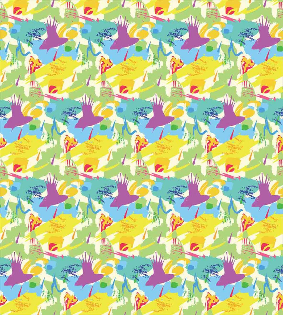 Trippy Paintbrush Pattern — Pattern