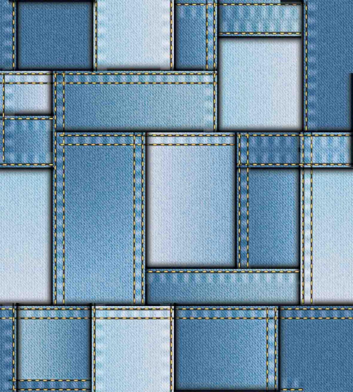 Denim Patchwork Pattern — Pattern