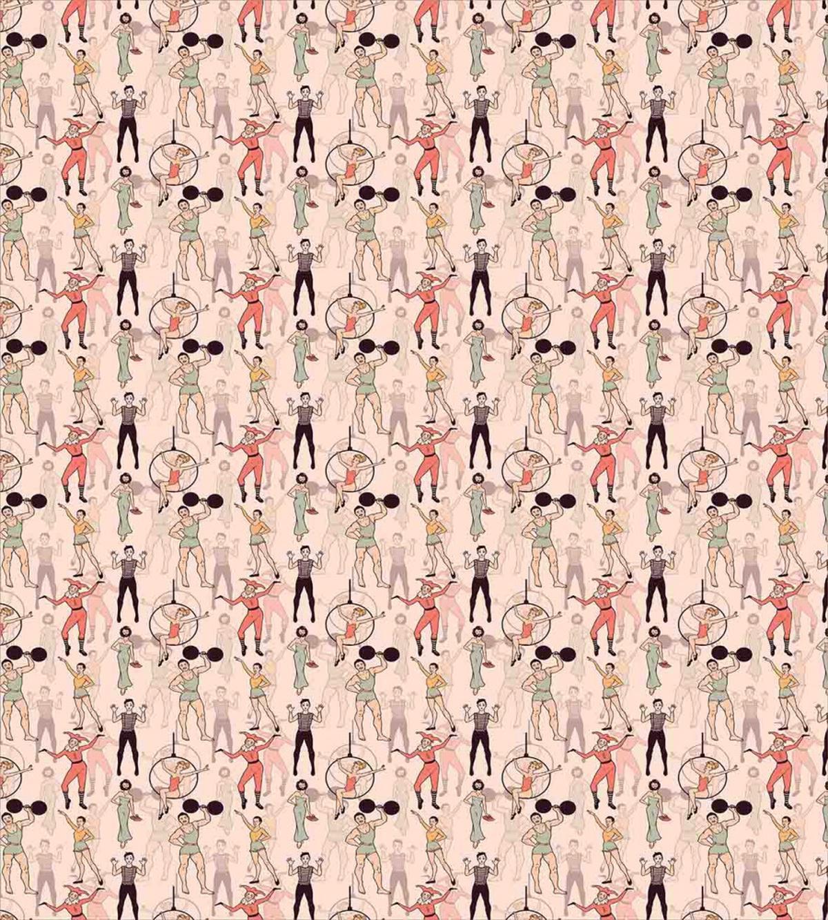 Acrobat Clown Gymnast — Pattern