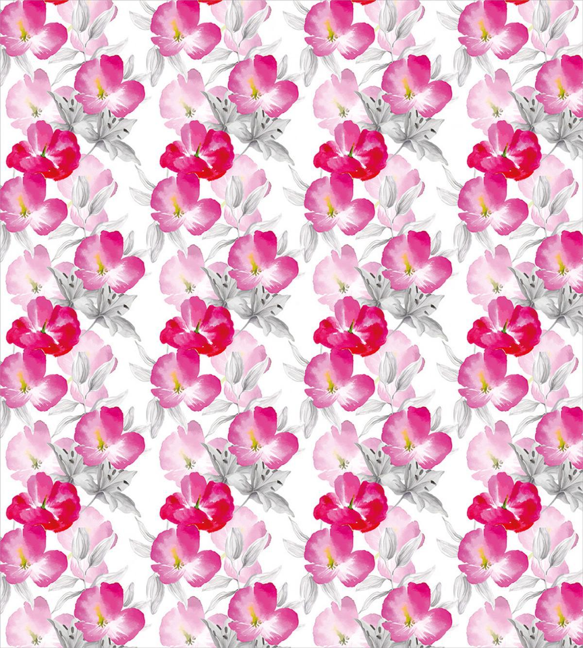 Watercolor Poppy Romance — Pattern