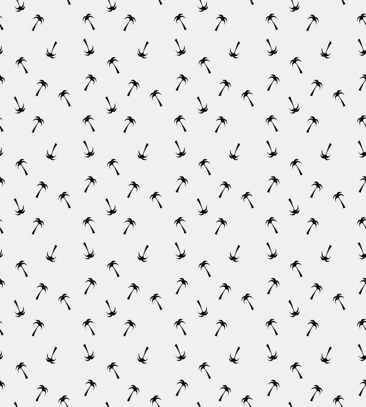 Exotic Palm Silhouettes — Pattern