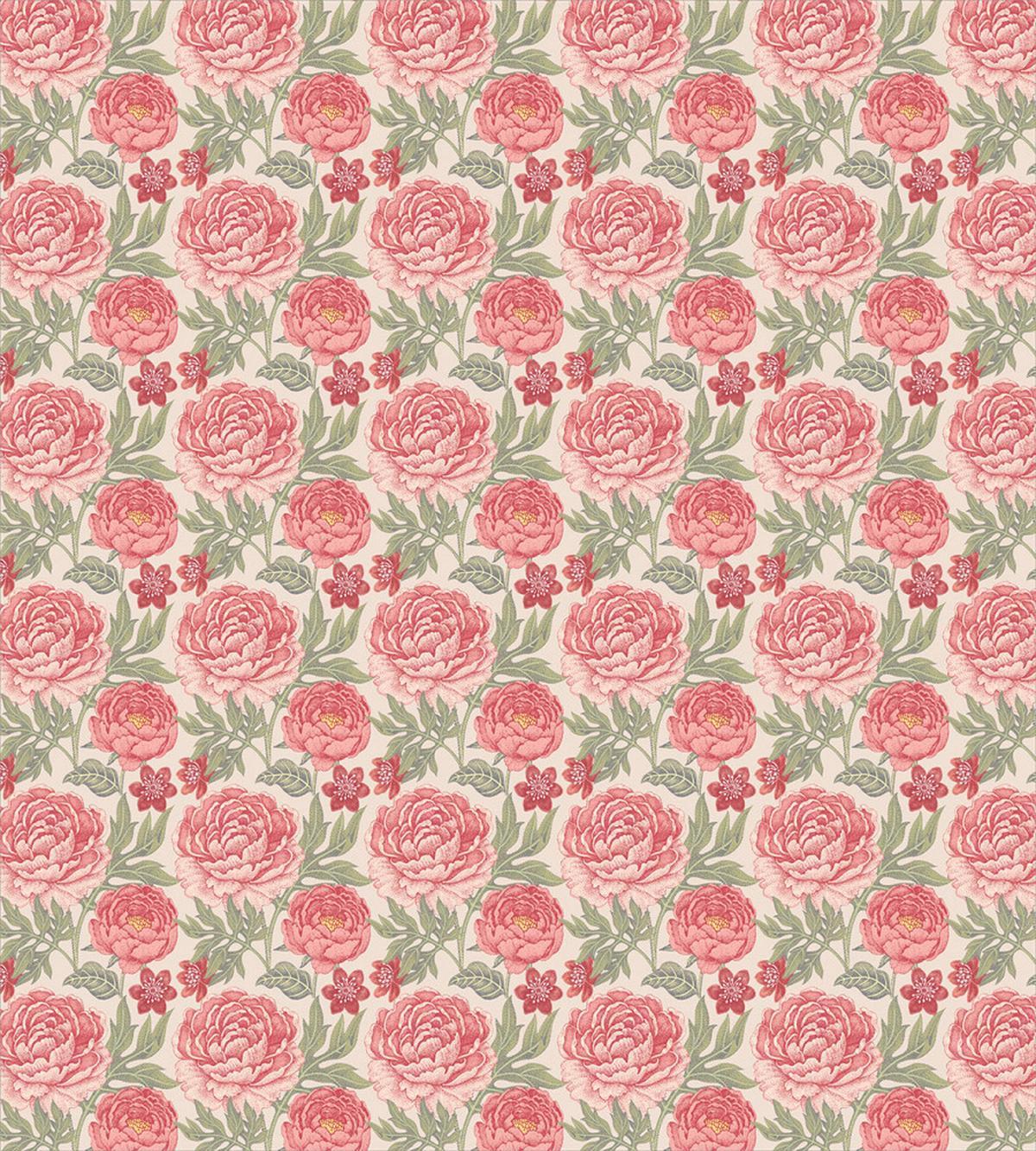 Garden Flowers Retro Revival — Pattern