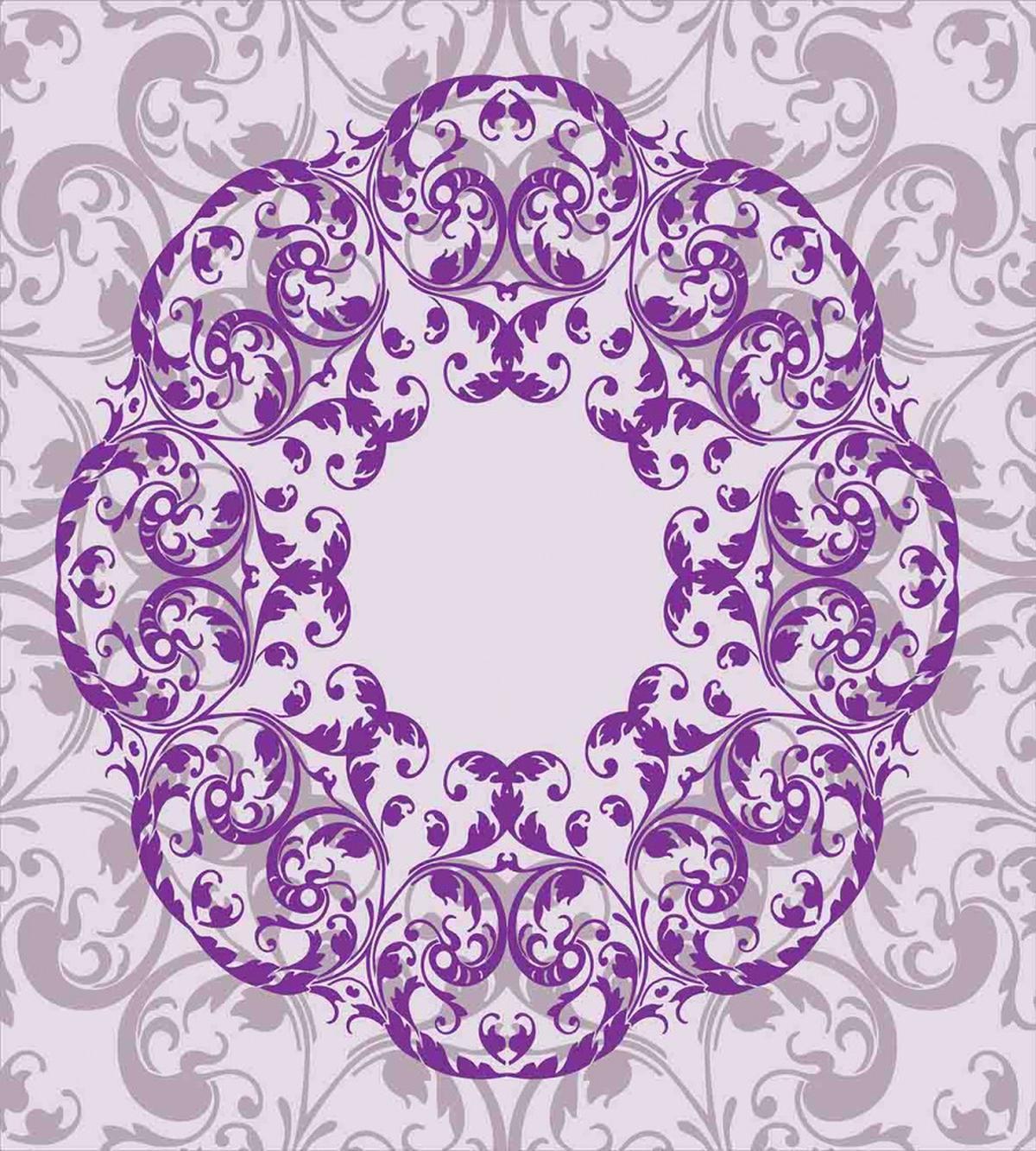 Oval Frame — Pattern