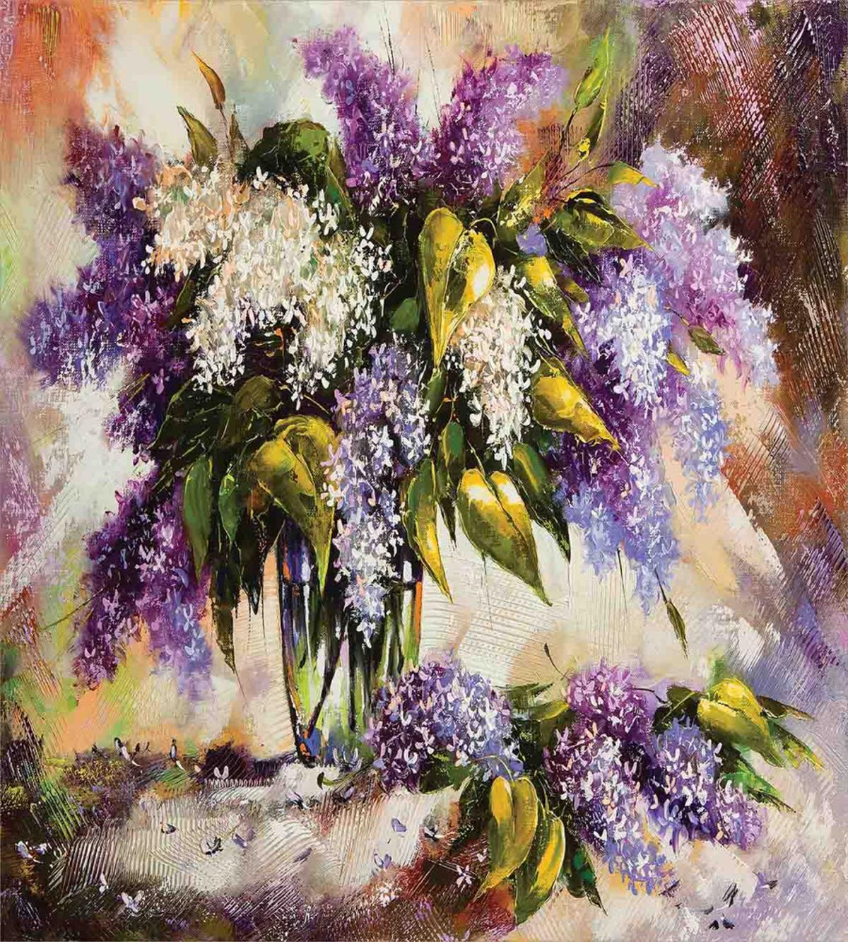 Impressionist Oil Paint — Pattern